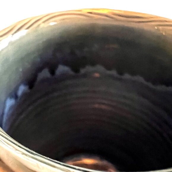 Laurey-Faye Long Artist Handmade Glazed Pot Nature North Carolina Appalachians - Picture 8 of 12